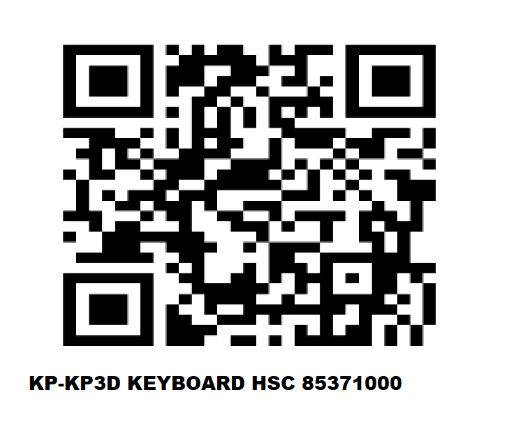 KP-KP3D KEYBOARD HSC 85371000