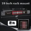 POE316G 16x 10/100 + 2G HS 85437099 - Imagen 9