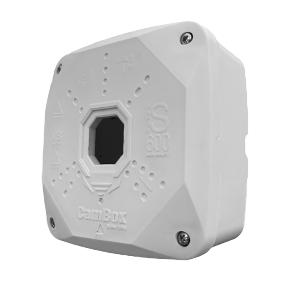 CBOX-S600 ADAPTADOR DE PARED PARA DOMOS IP PLASTICO