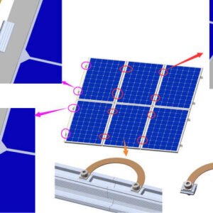 Instalación de toma a tierra para paneles solares